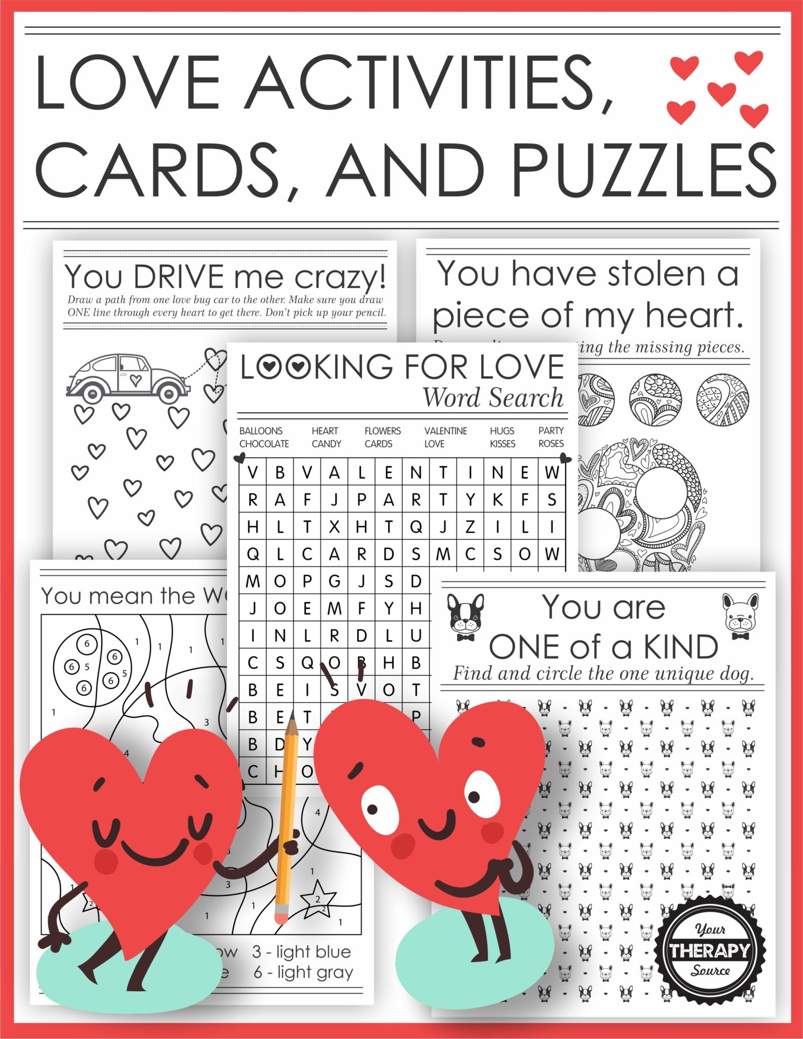 Love Puzzle Packet Growing Play
