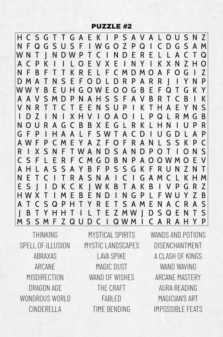 Magic Word Search Daniel M Clark