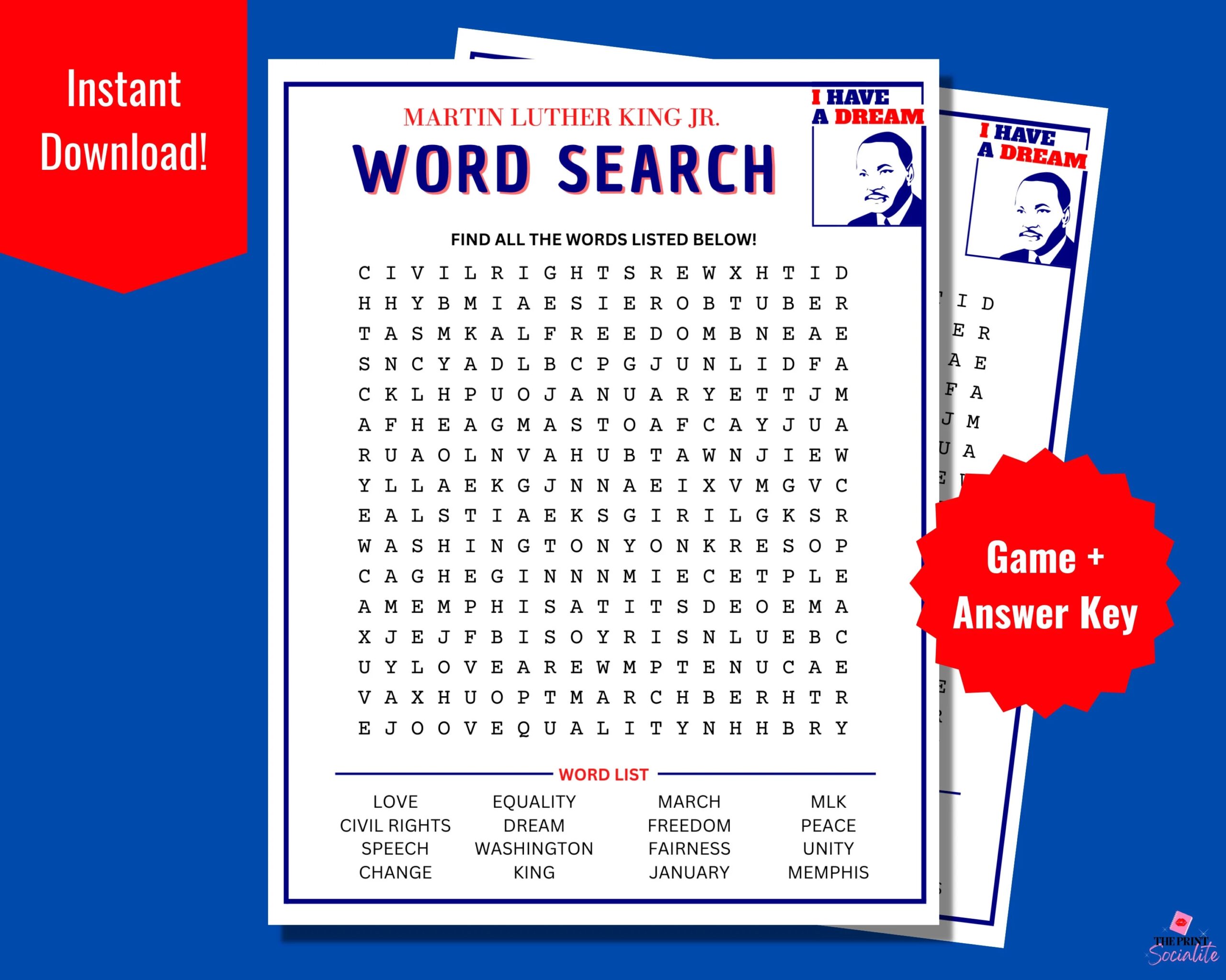 martin luther king jr word search mlk jr day printable game classroom activity for mlk kid s activity sheet black history month activity etsy martin luther king jr word search mlk jr day printable game classroom activity for mlk kid s activity sheet black history month activity etsy