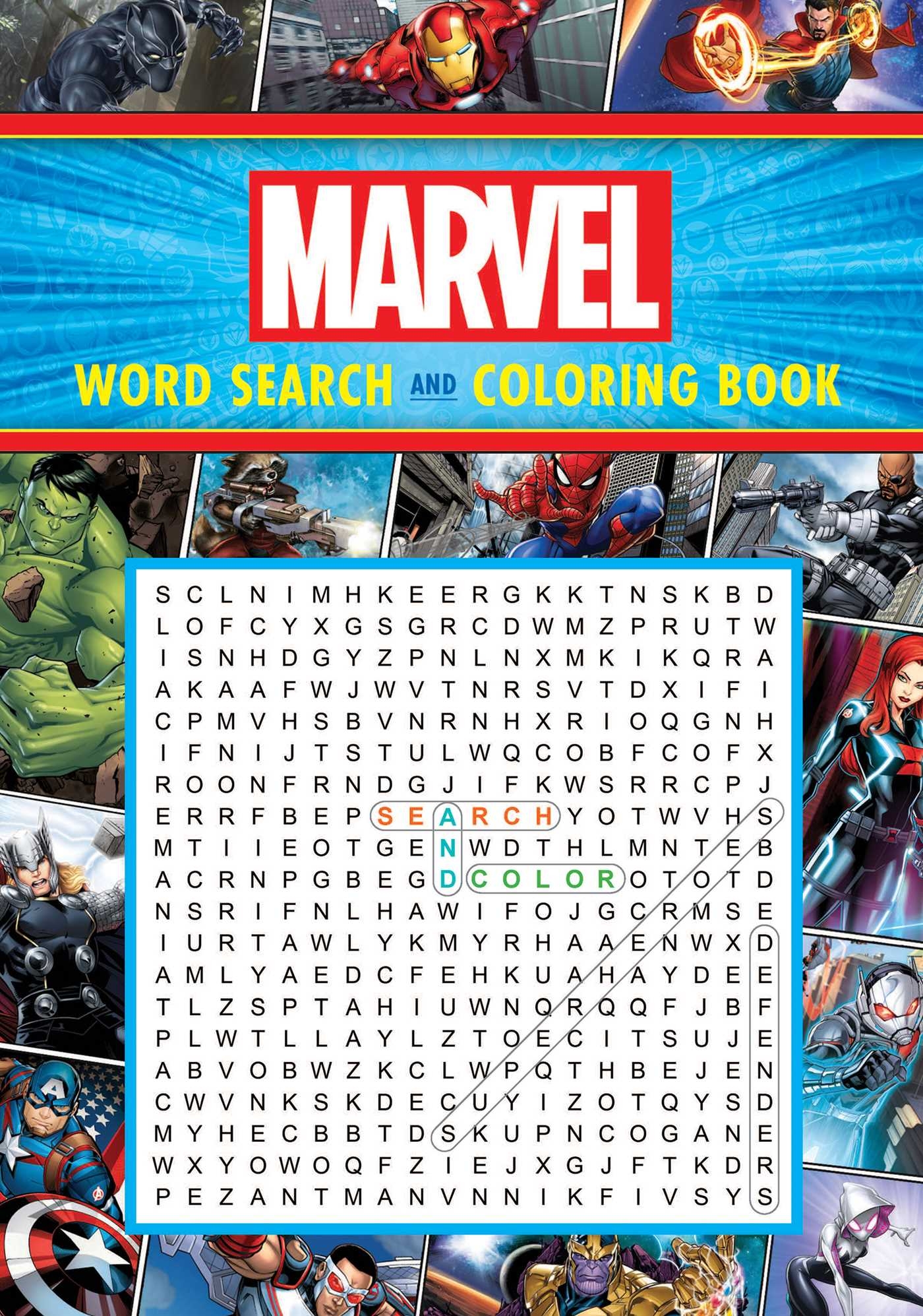 Avengers Word Search Printable