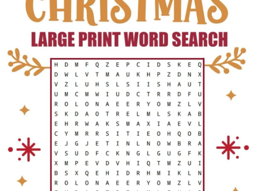 Merry Christmas Large Print Word Search Christmas Winter Season Word Searches Puzzles Book For Adults And Seniors Morgans Mary 9798862073379 Amazon Books