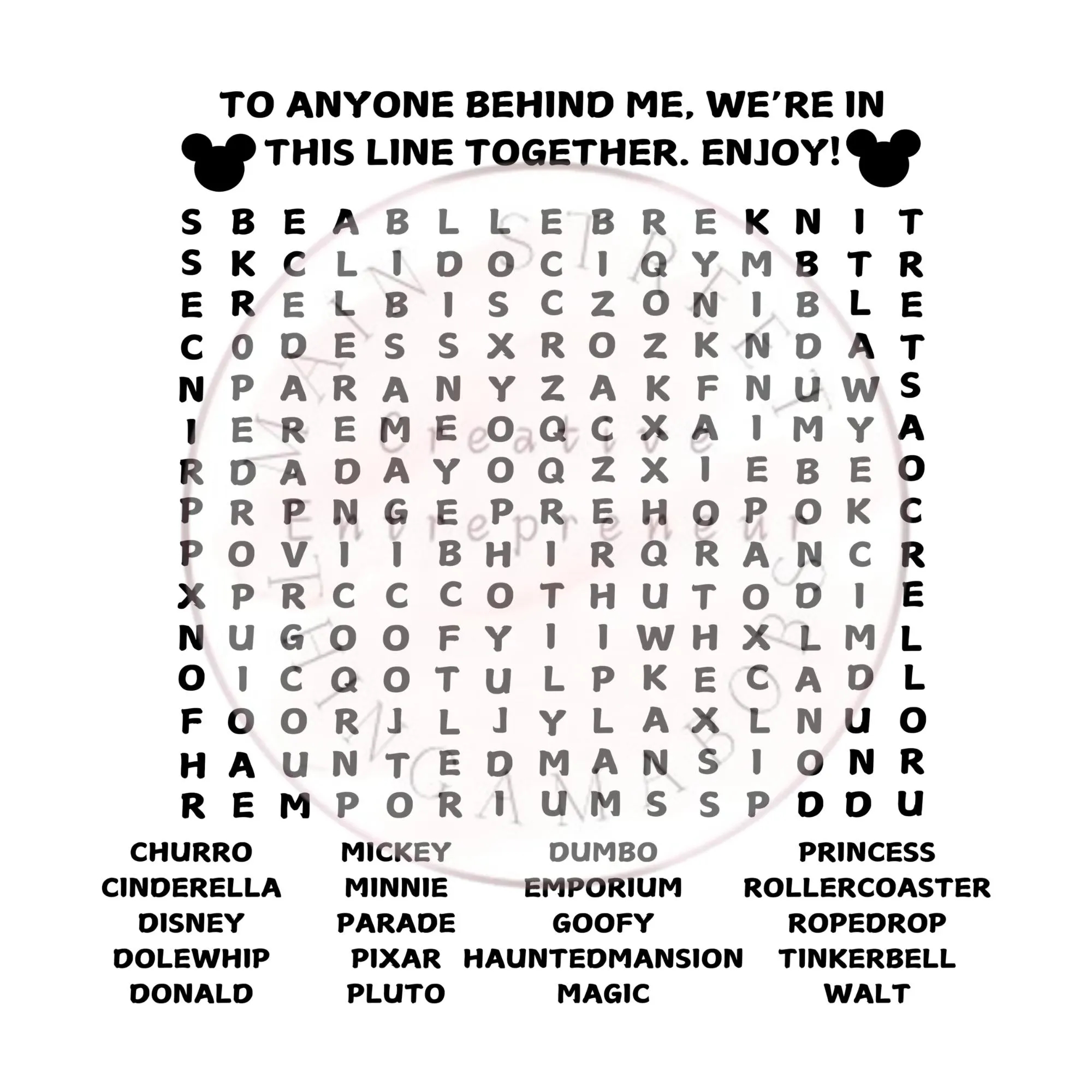 Spongebob Word Search Mickey Mouse Worksheets Printables