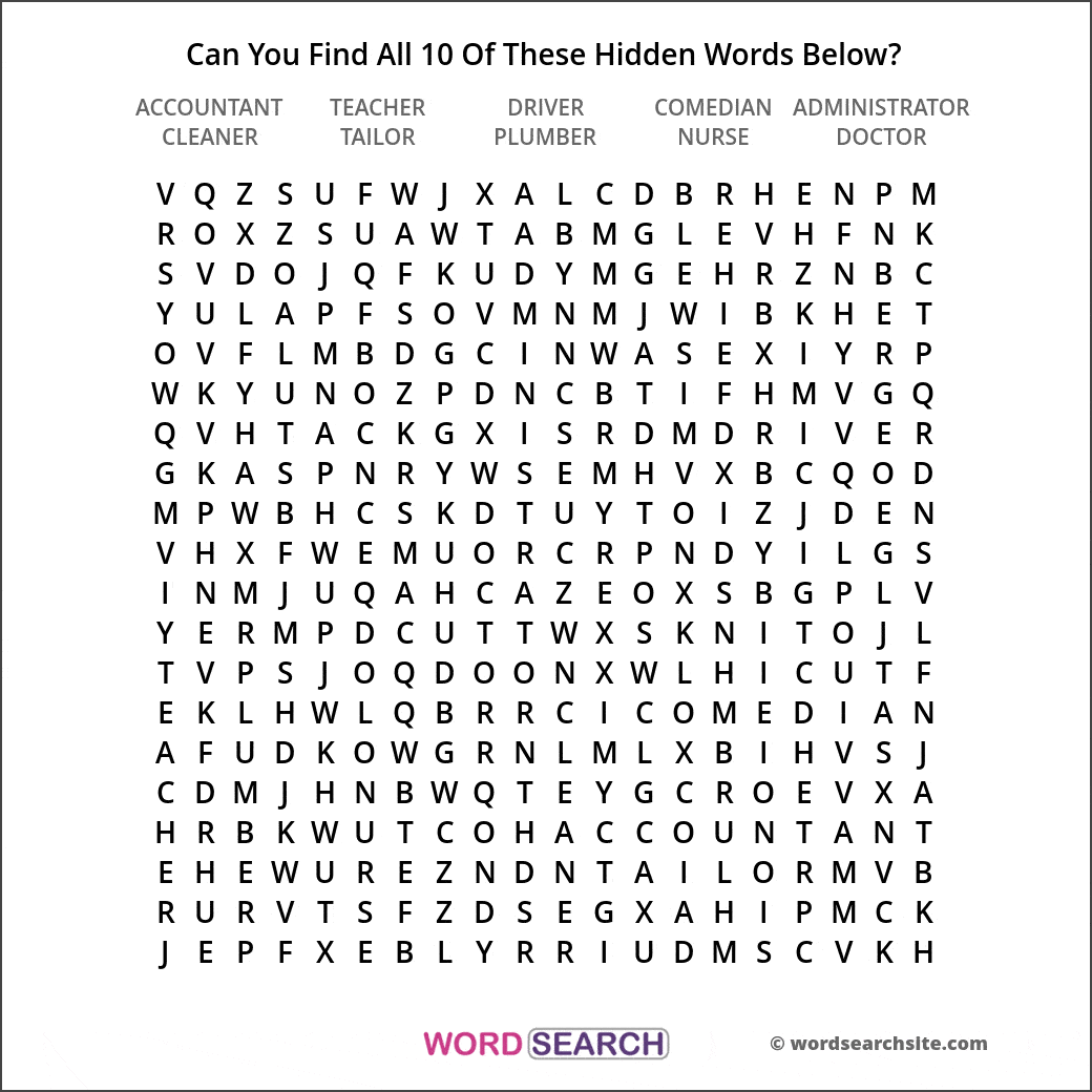 Misc Word Searches Archives The Word Search Site