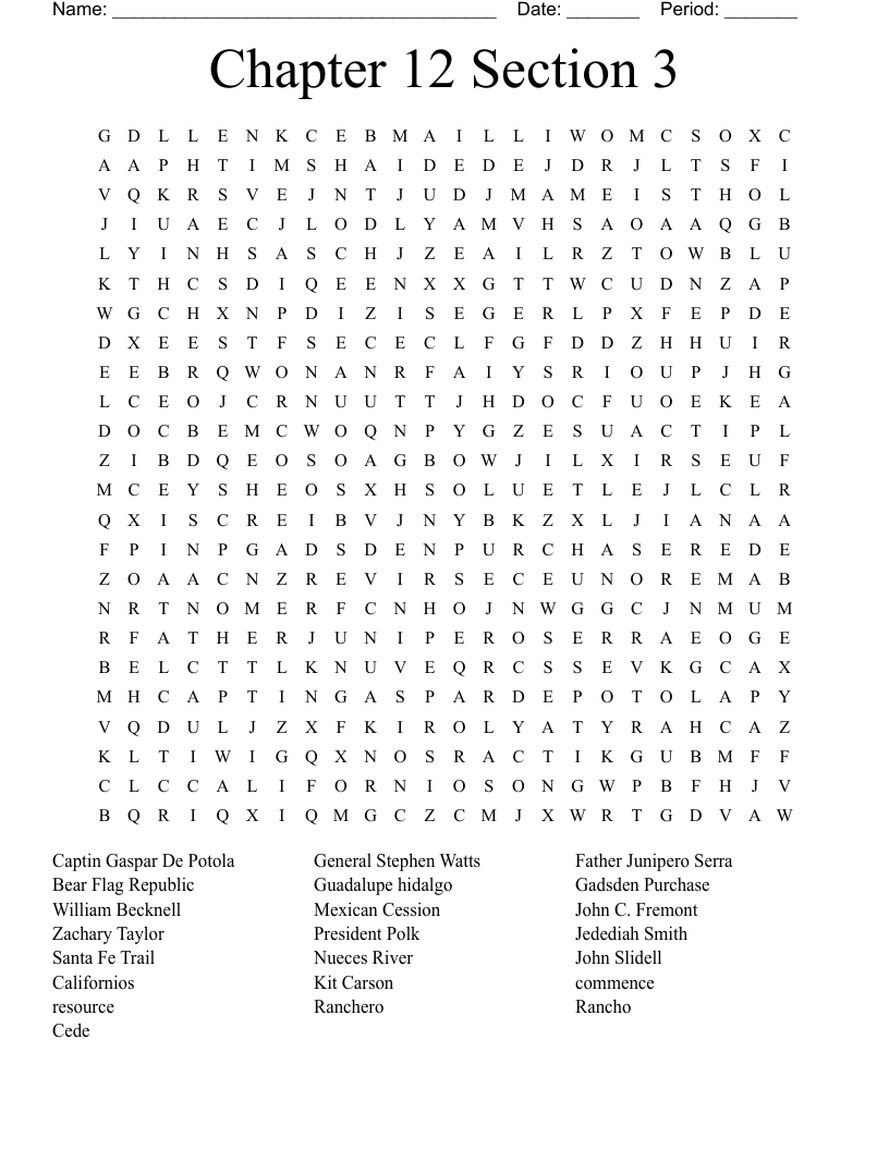 Missions Word Search WordMint