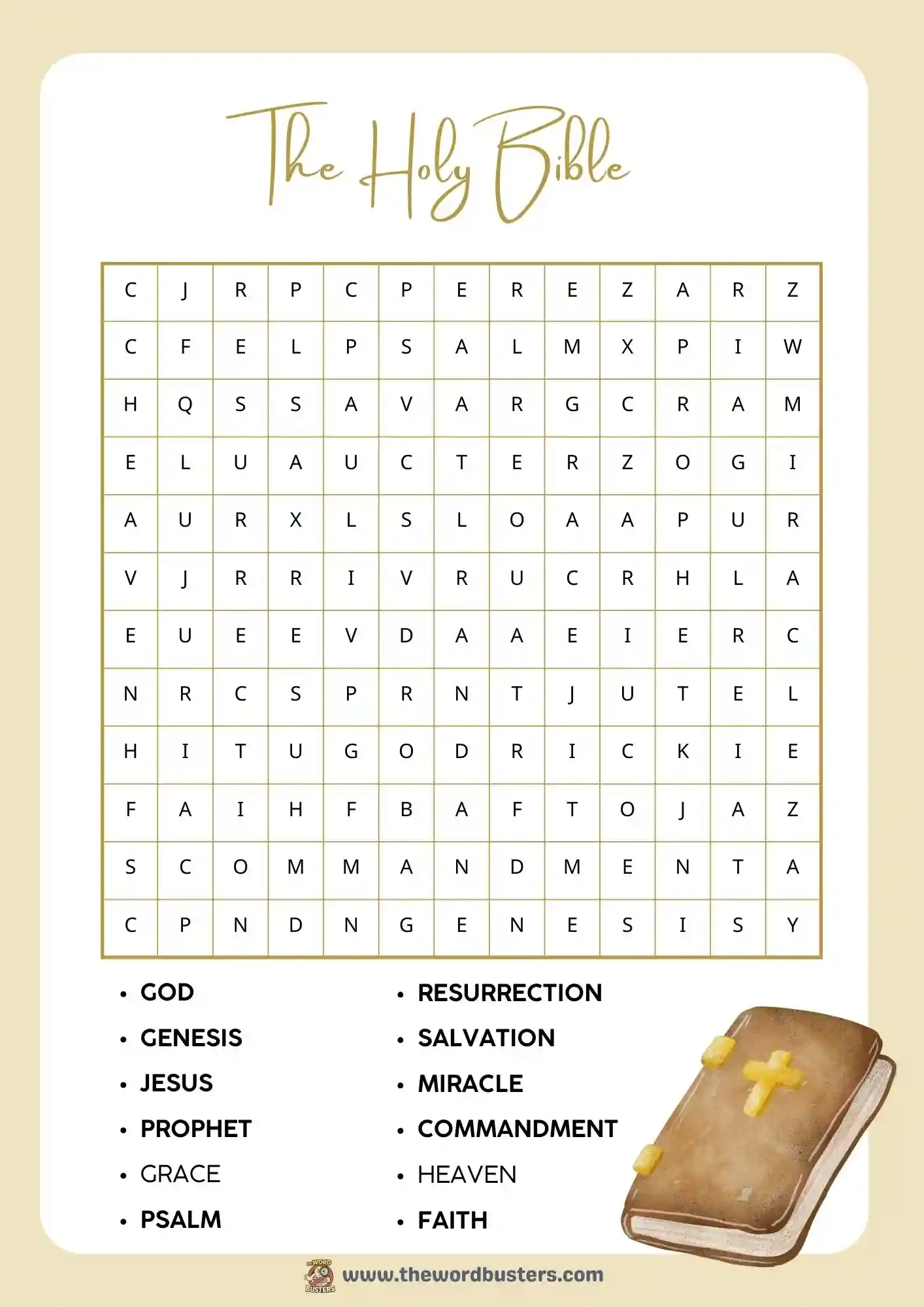  Mother Teresa Word Search Printable Free