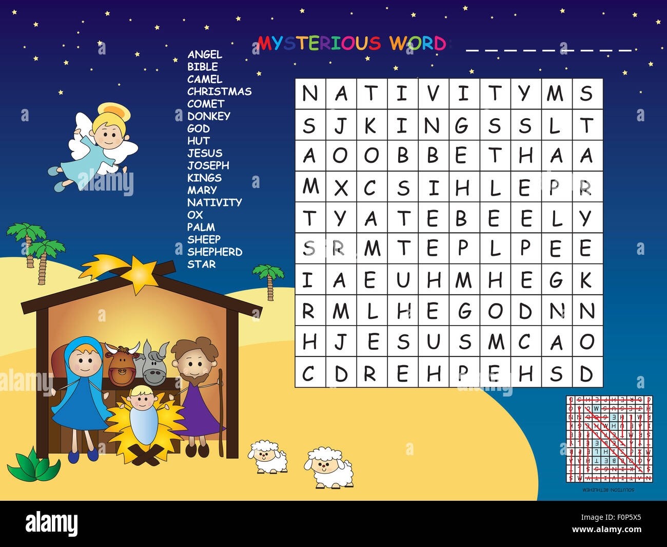 Nativity Play Children Hi res Stock Photography And Images Page 2 Alamy