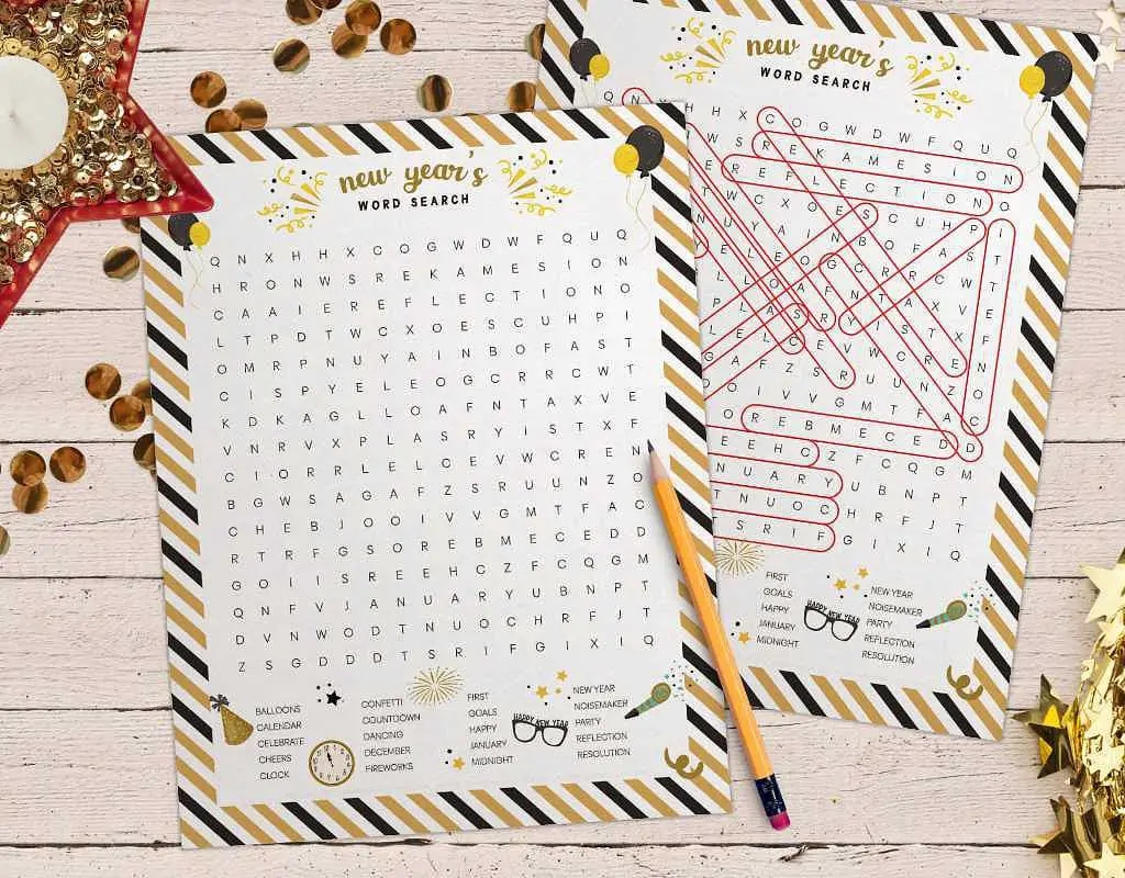 New Year s Word Search Free Printable The Party Bloc New Year s Word Search Free Printable The Party Bloc