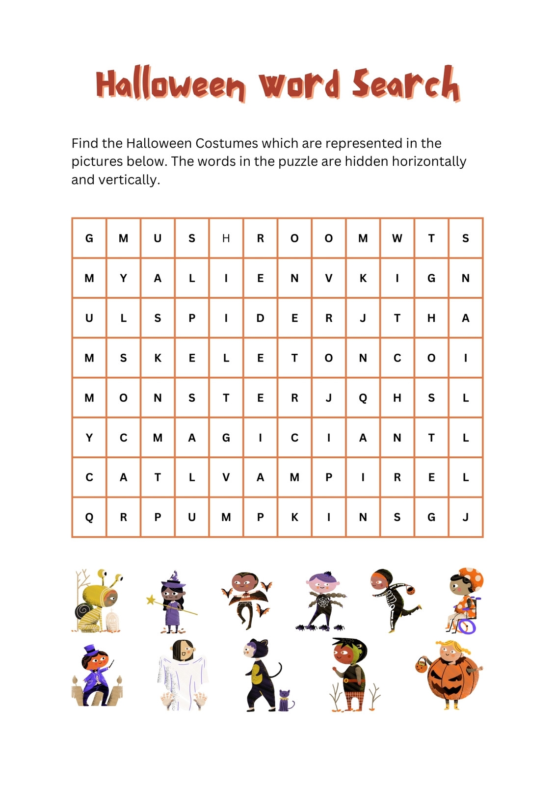 Page 6 Free Printable Word Search Worksheet Templates Canva
