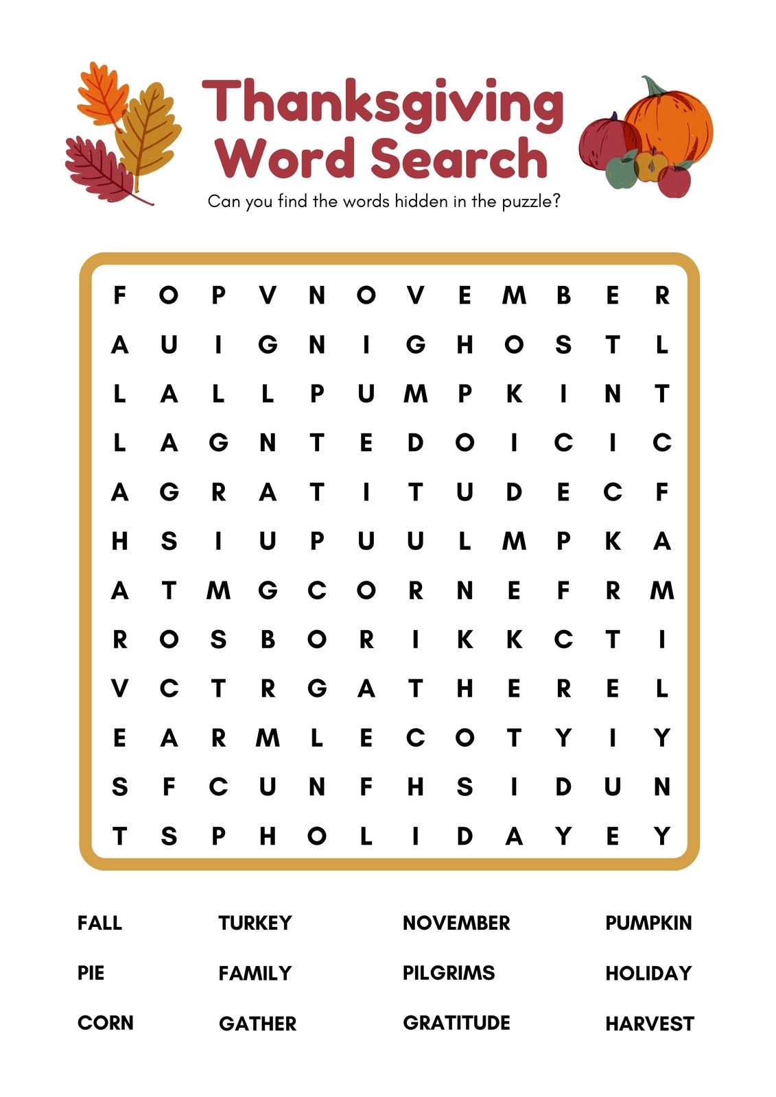 Page 8 Free Printable Word Search Worksheet Templates Canva