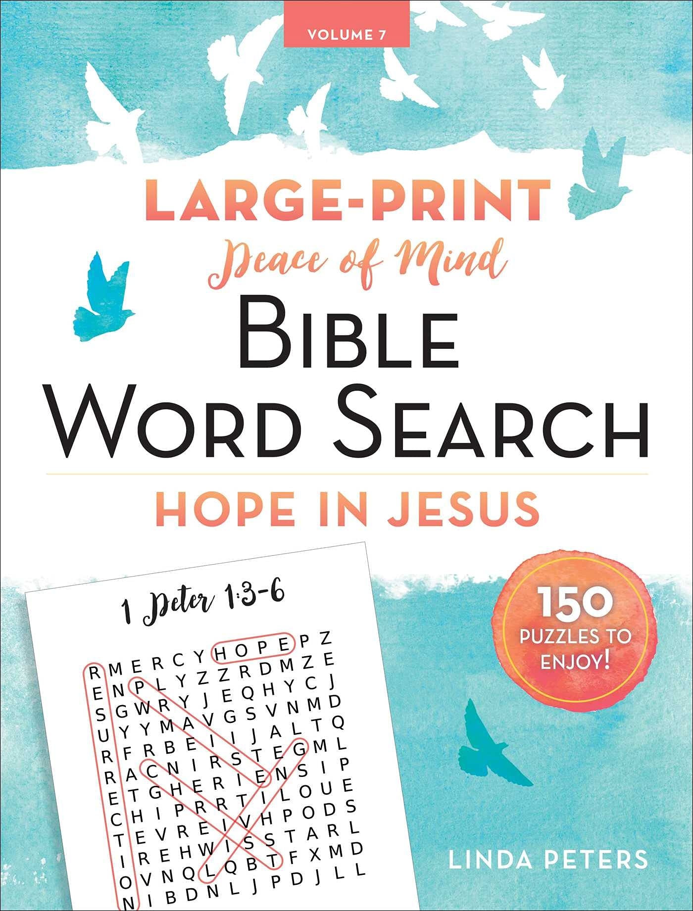 Printable Word Search For Peter And Jesus