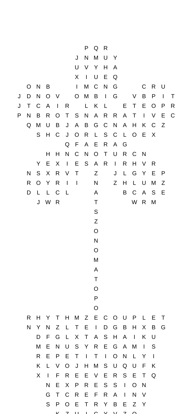 Poetry Word Search Free Printable