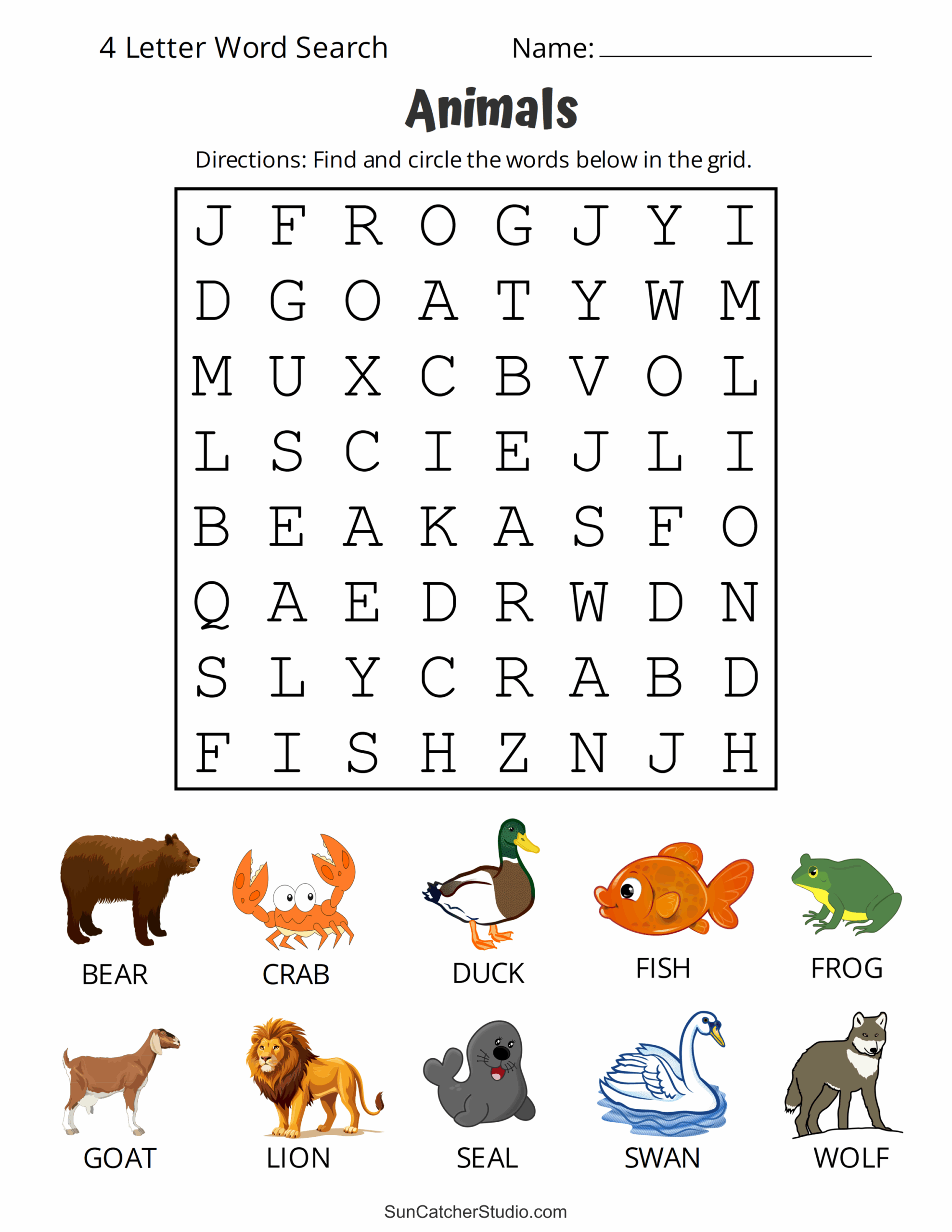 Printable 4 Letter Word Search Puzzles Word Find Free Printables Monograms Design Tools Patterns DIY Projects