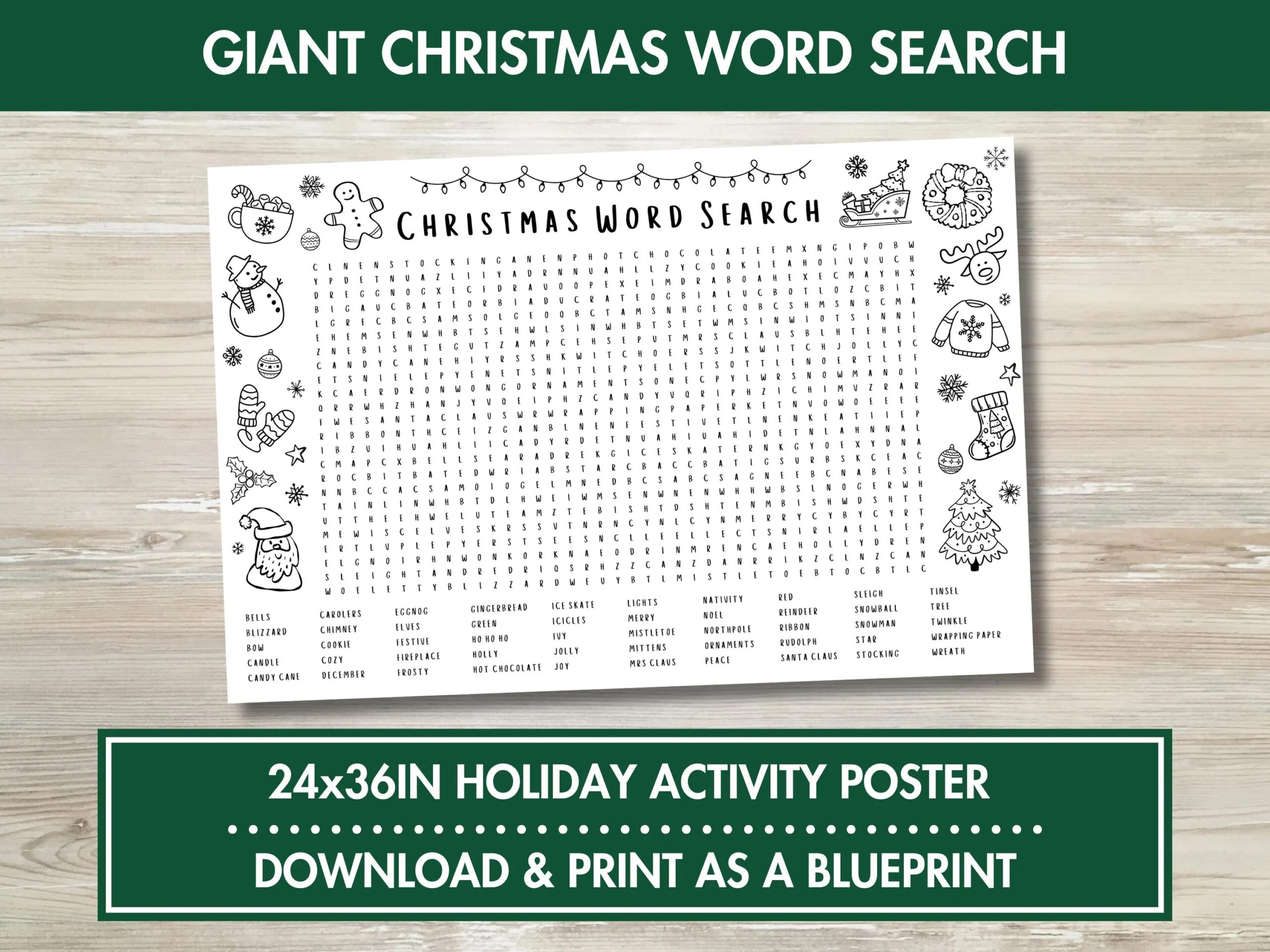 Printable Holiday Word Searches For Adults