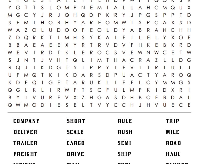 Printable Large Print Word Search Cool2bKids