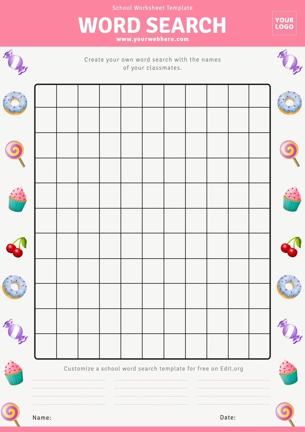 Printable Preschool Worksheet Templates