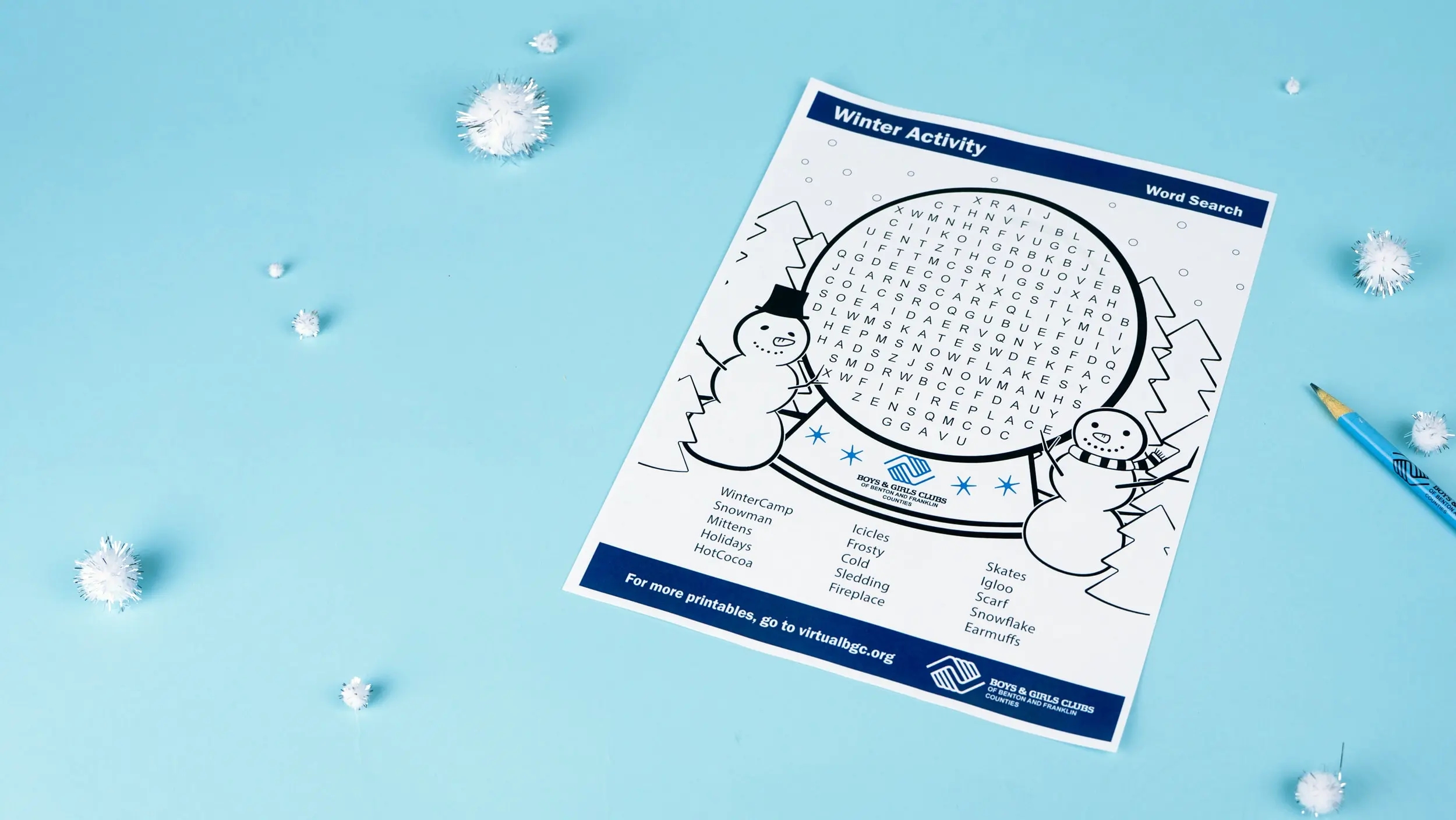 Word Search For Kindergarten Girls Free Printable