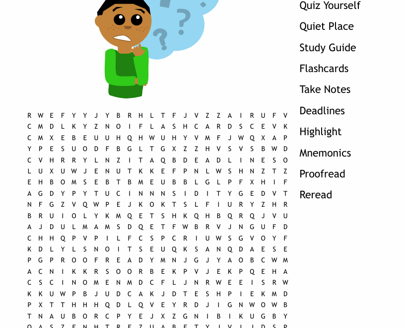 Question Words Crossword WordMint