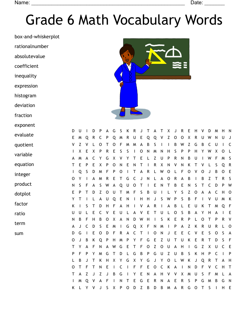 Rational Numbers Word Search WordMint Rational Numbers Word Search WordMint