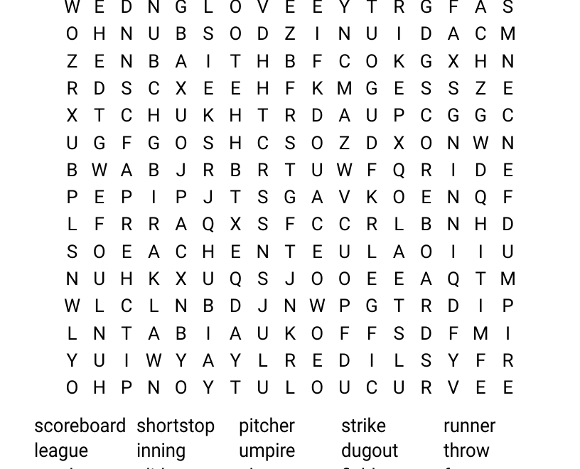 Riddle Rock Puzzle Word Search WordMint