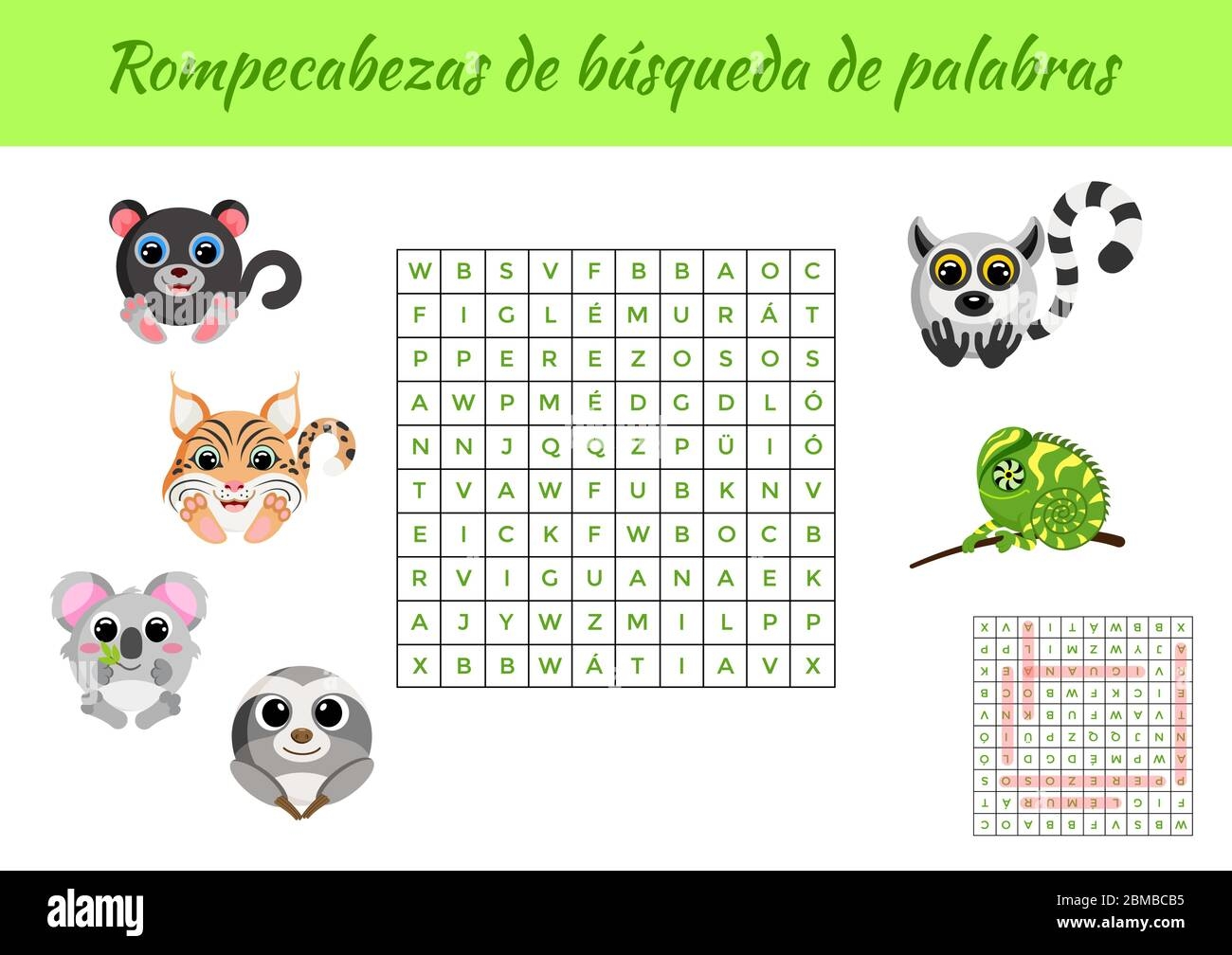 Printable Spanish Word Search Puzzles