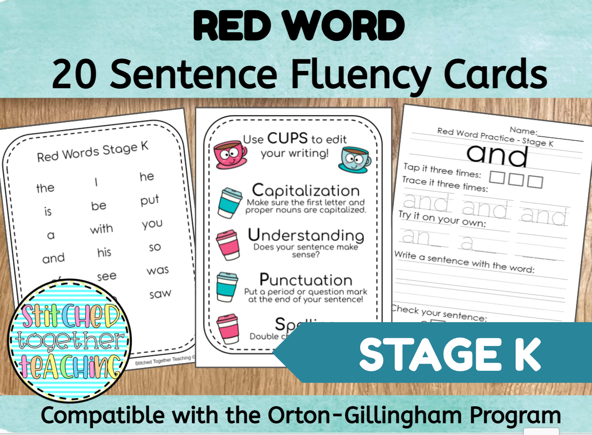 Orton Gillingham Word Search Free Printable