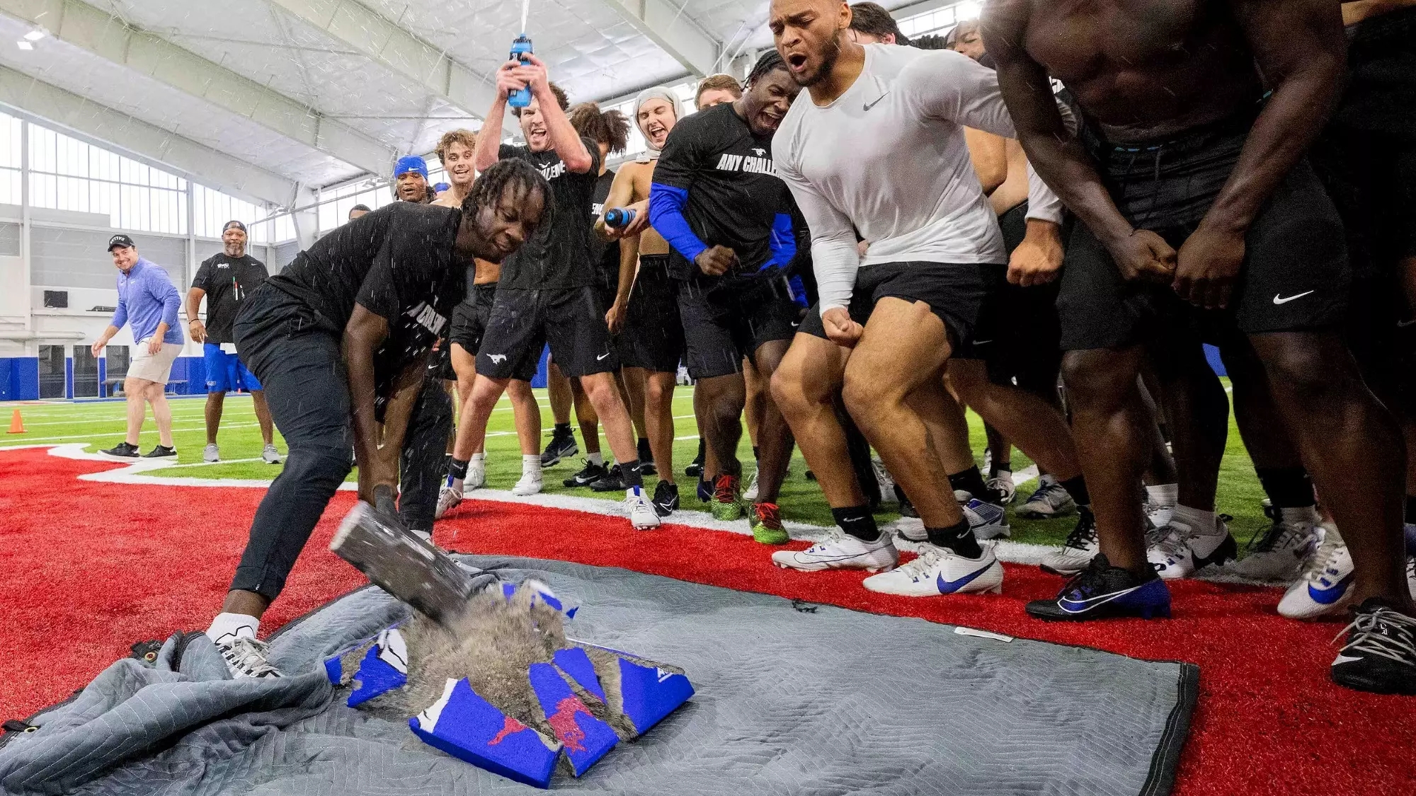 SMU Quarterback Ultimate Leader Jennings Selected To Break The Rock SMU Athletics
