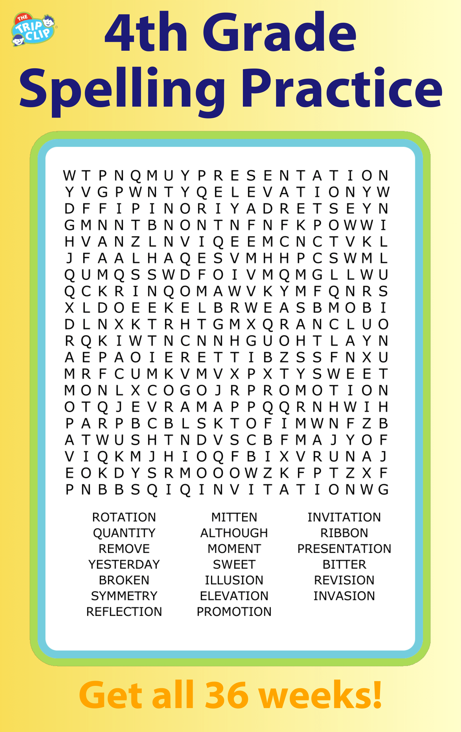 Spelling Word Search PDF Spelling Word Search PDF