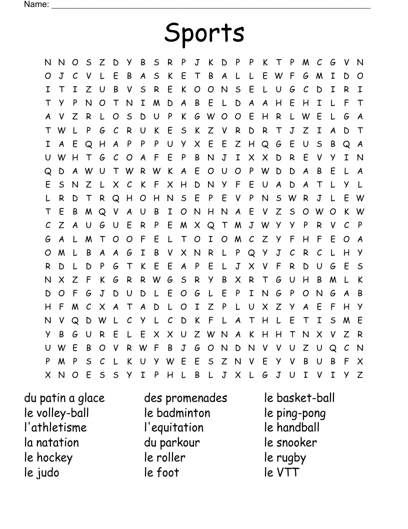 sports word search wordmint