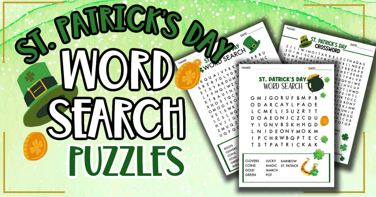 St Pat Difficult Word Search Adult Free Printable