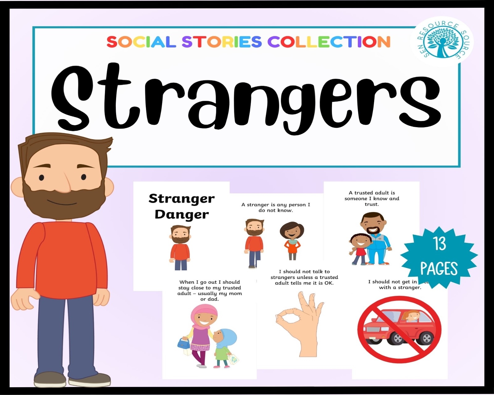 stranger danger social story made by teachers