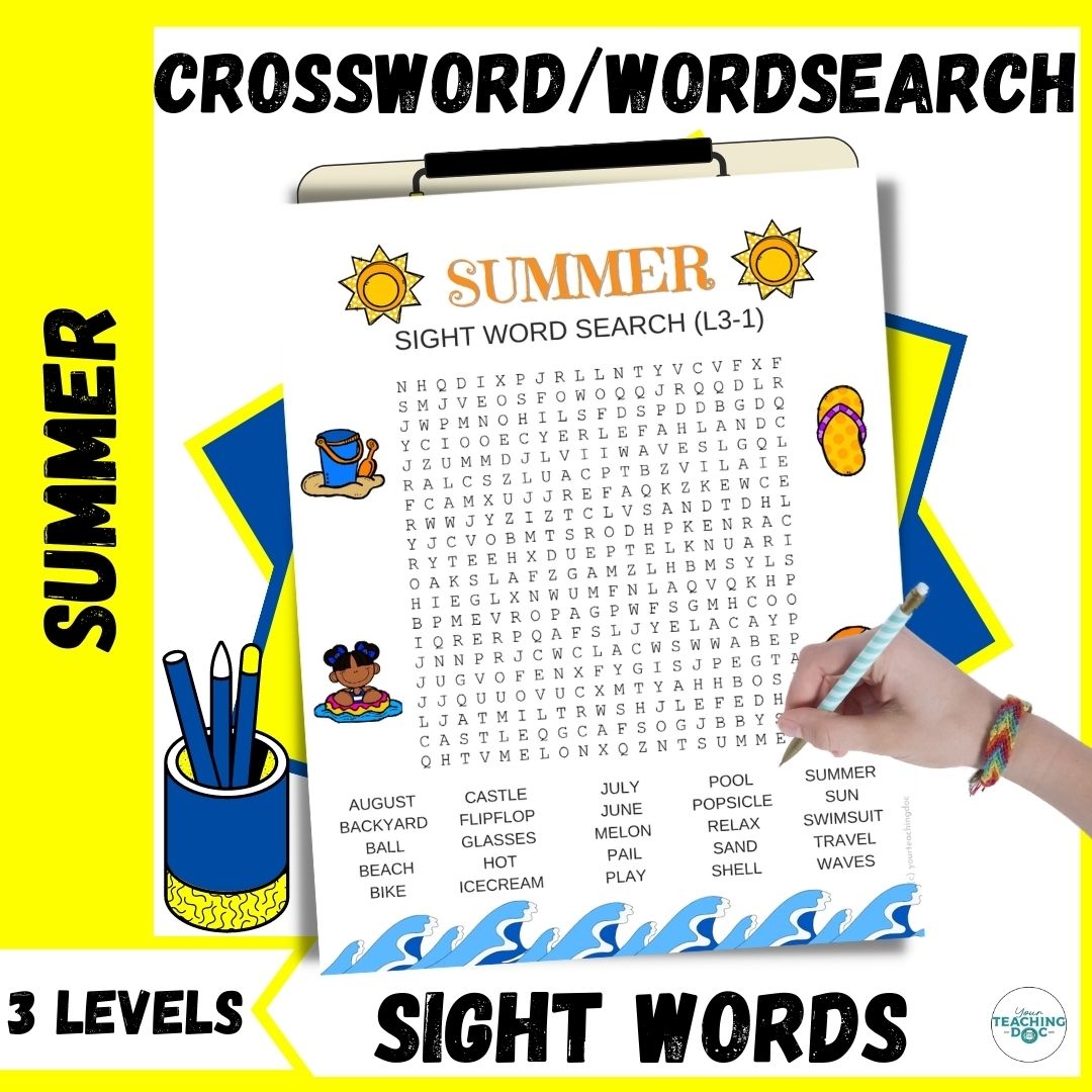 Word Searches Printable Worksheets
