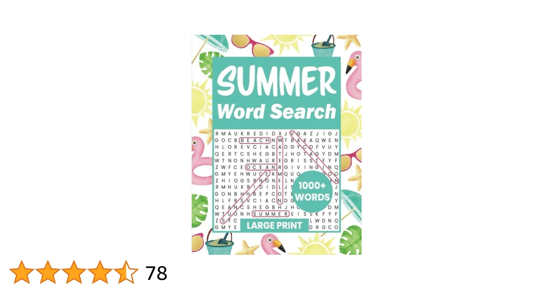 Summer Word Search Large Print Summer Word Find Puzzles For Adults Teens And Kids Word Search For Adults Large Print Press Paper Sky 9798447258153 Amazon Books