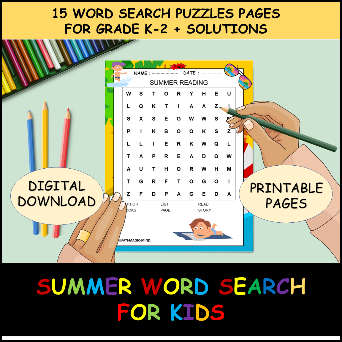 Fun Word Searches Printable Fun Word Searches Printable