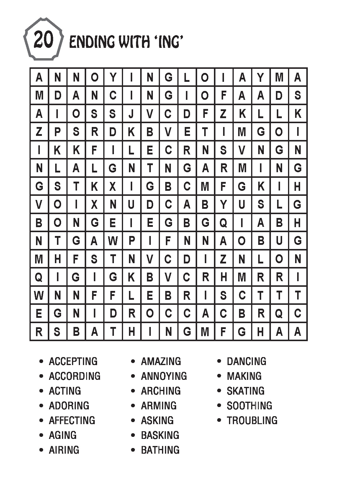 Super Word Search Part 1