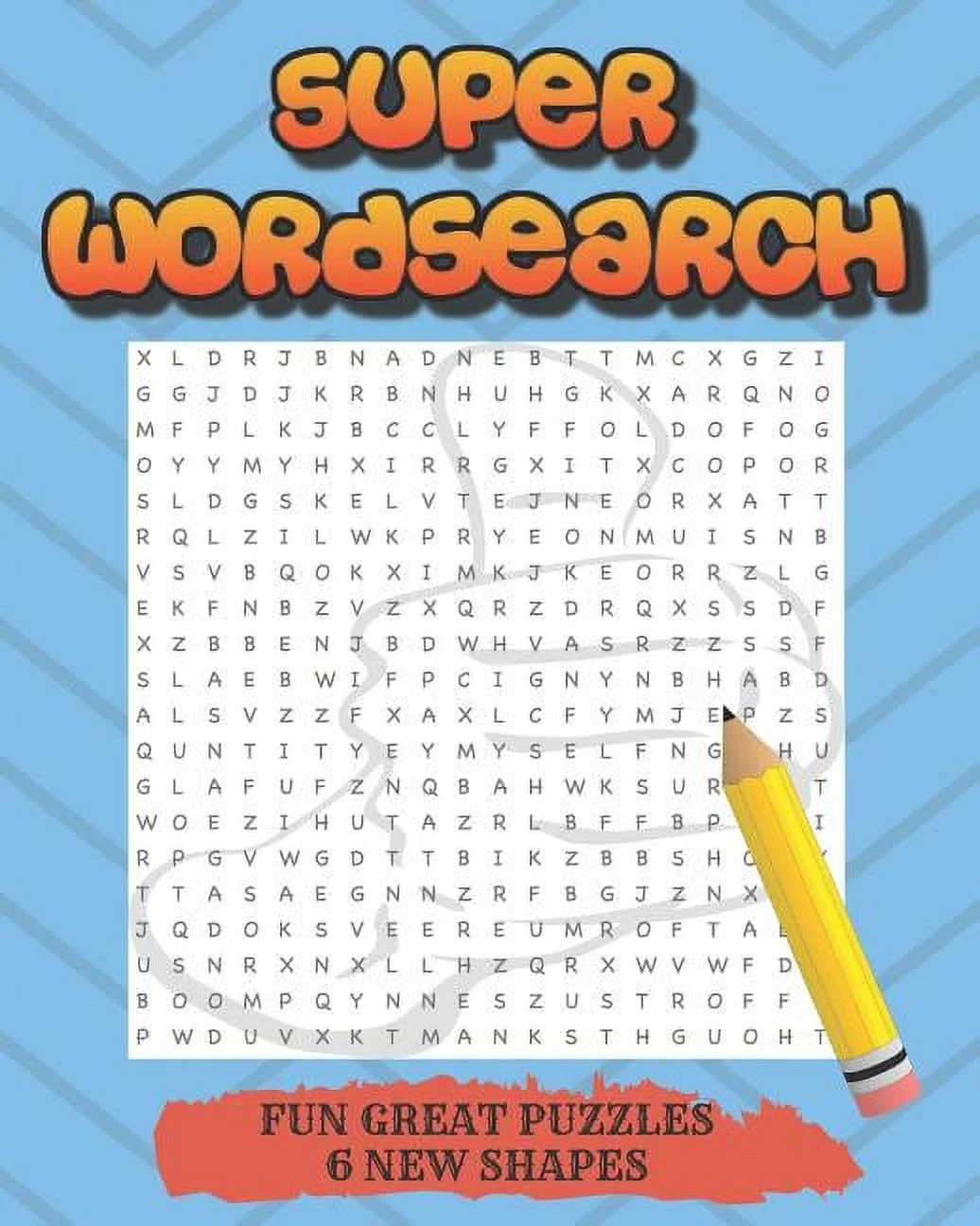 Super Wordsearch Puzzles Searches 6 Different Shapes Squares Trees Circles Diamonds Doughnuts Hearts Hot Online Now Paperback Walmart