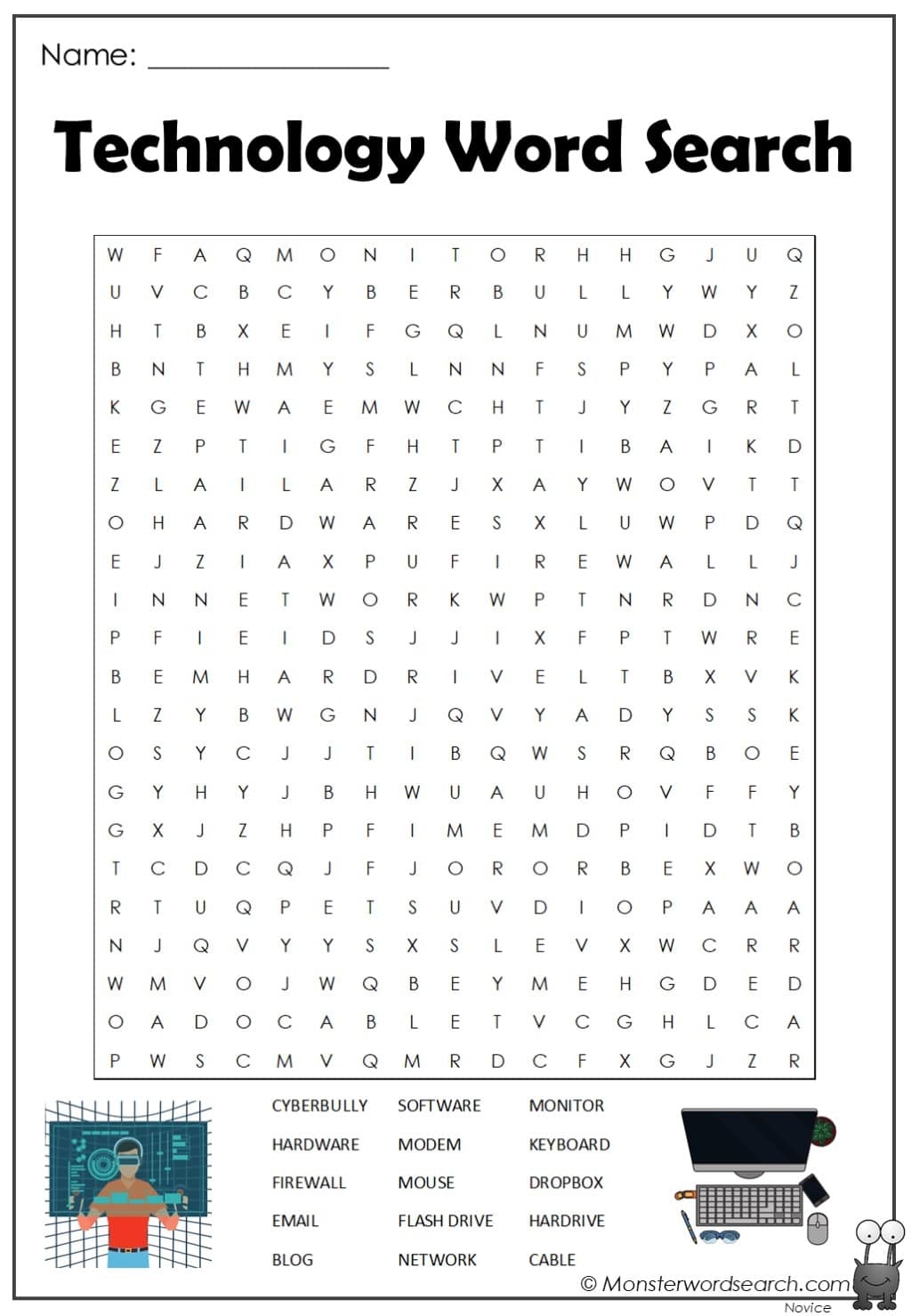 Free Printable Word Search For 8th Graders