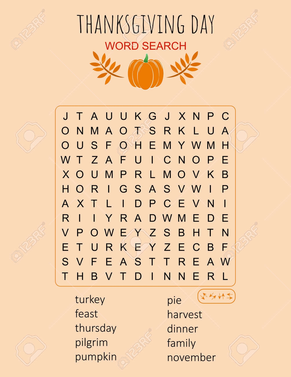 Word Search Elegant Free Printable Logic Puzzles