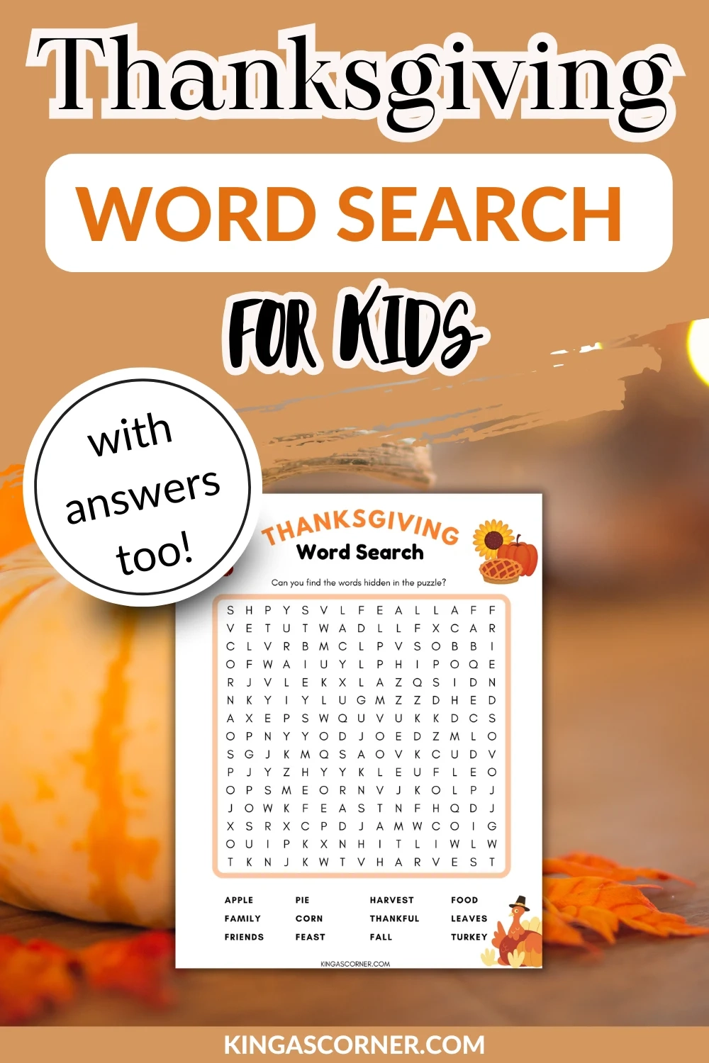 Thanksgiving Word Search Printable For Little Learners So Easy Even 3 Year Olds Can Do It Thanksgiving Word Search Printable For Little Learners So Easy Even 3 Year Olds Can Do It