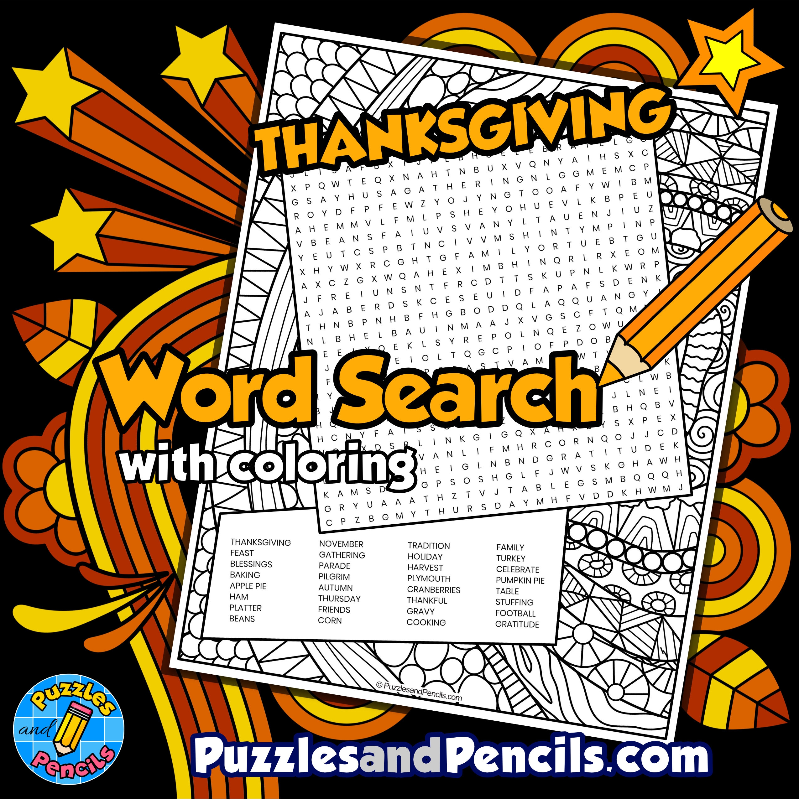 Thanksgiving Word Search Puzzles Printable Thanksgiving Word Search Puzzles Printable