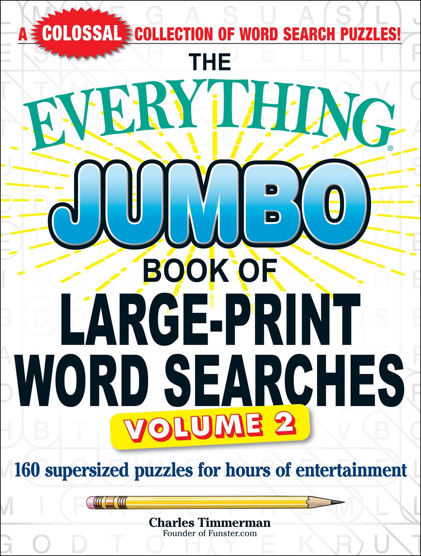 the everything jumbo book of large print word searches volume 2 book by charles timmerman official publisher page simon schuster