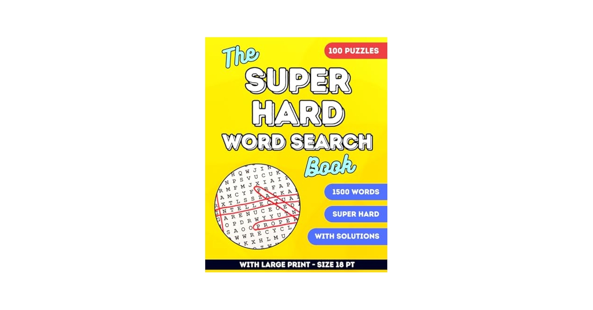 Printable Hard Vocabulary Word Search