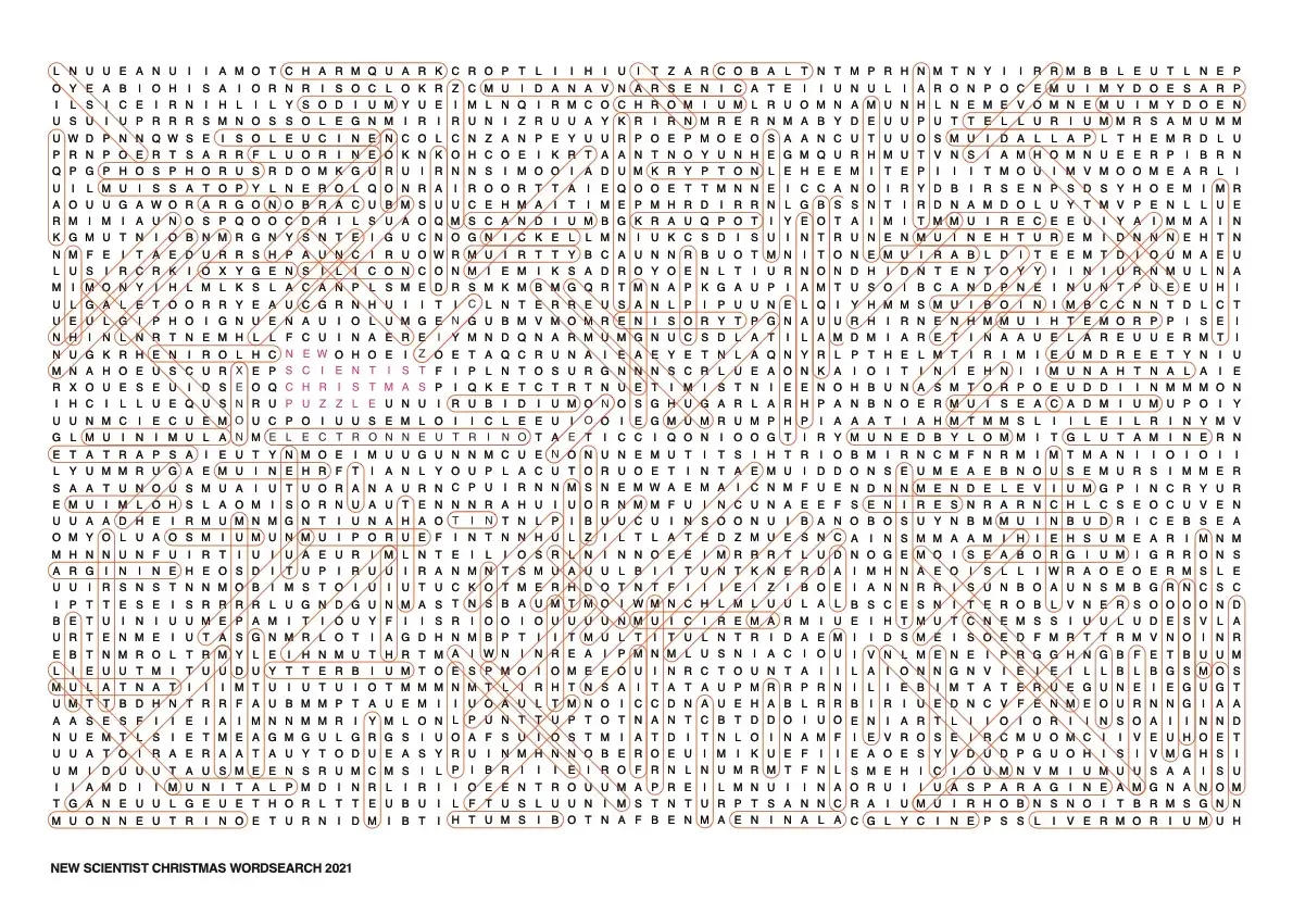 The World s Hardest Word Search Life The Universe And Everything New Scientist
