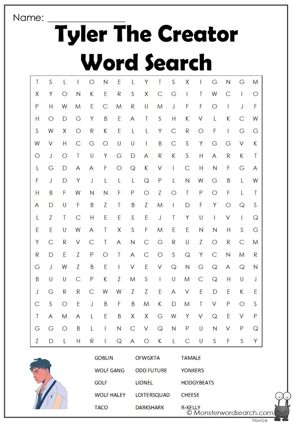 Create Your Own Word Search Printable Template