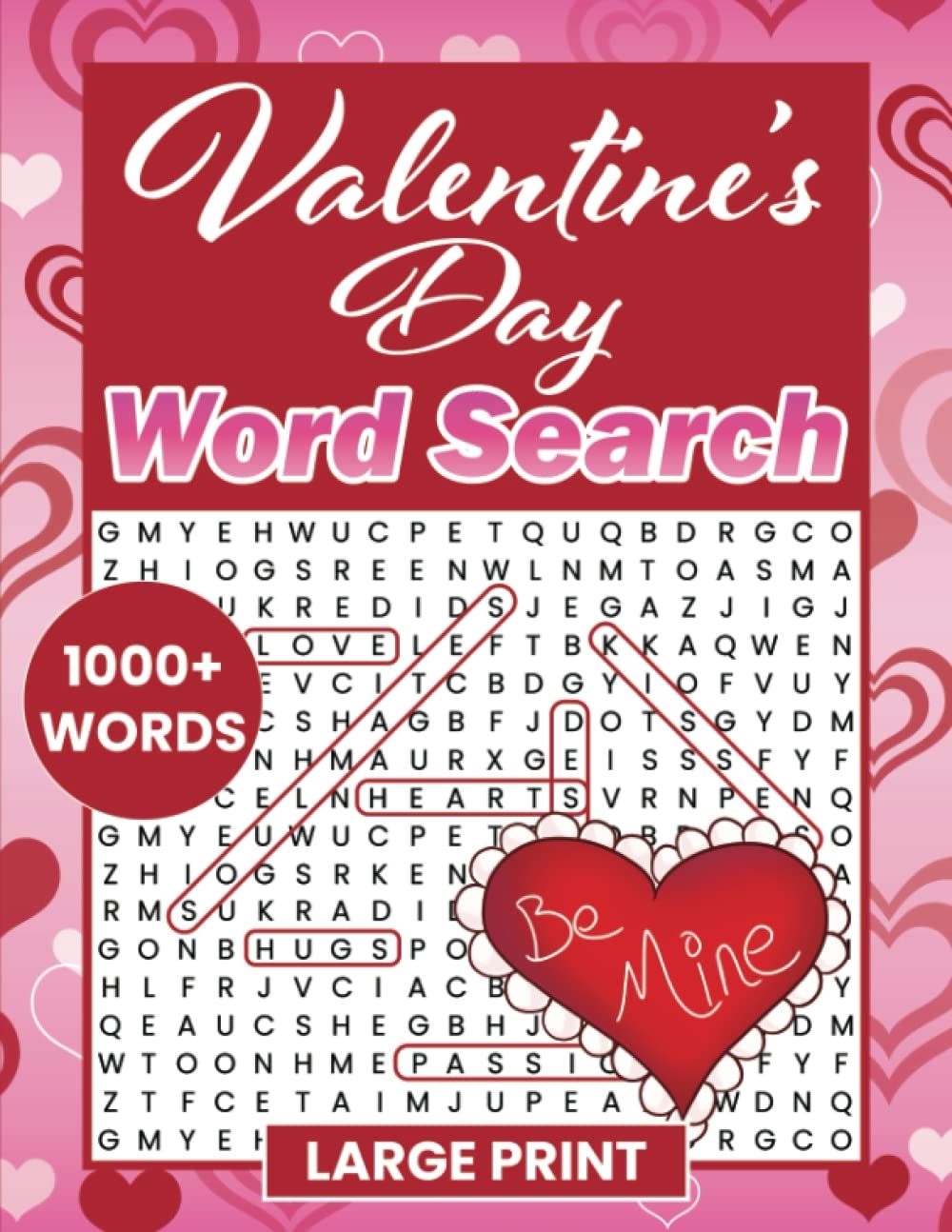 Valentine s Day Word Search Large Print Valentine s Day Themed Word Find Puzzle Book For Adults And Teens Press Paper Sky 9798791505132 Amazon Books
