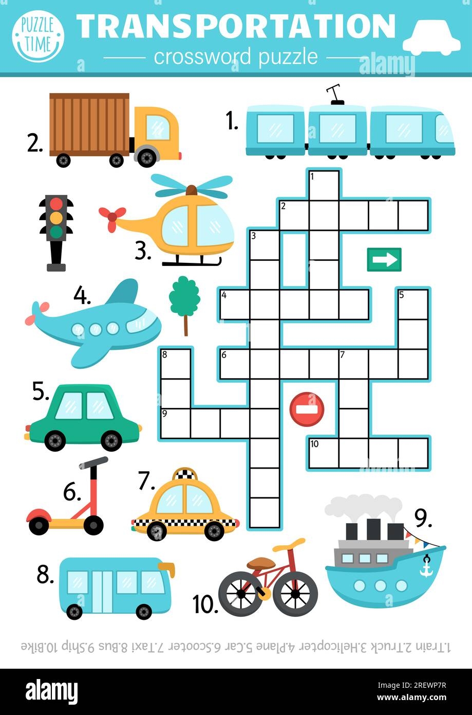 Travel Theme Easy Word Search Printable