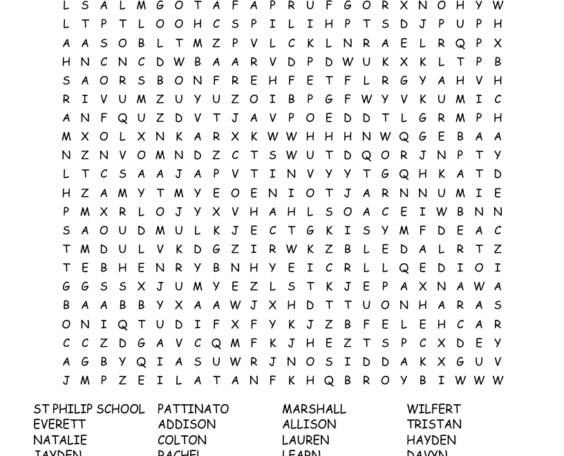 Welcome To Fourth Grade Word Search WordMint