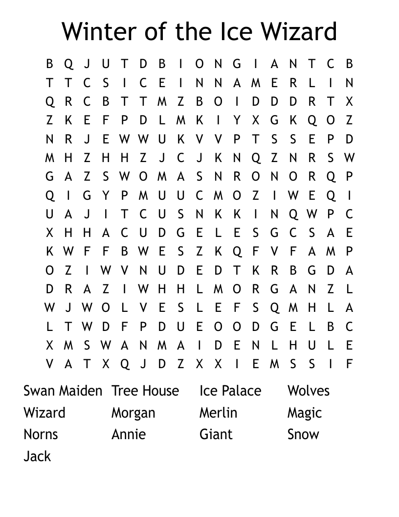 Wizard Words Word Search WordMint