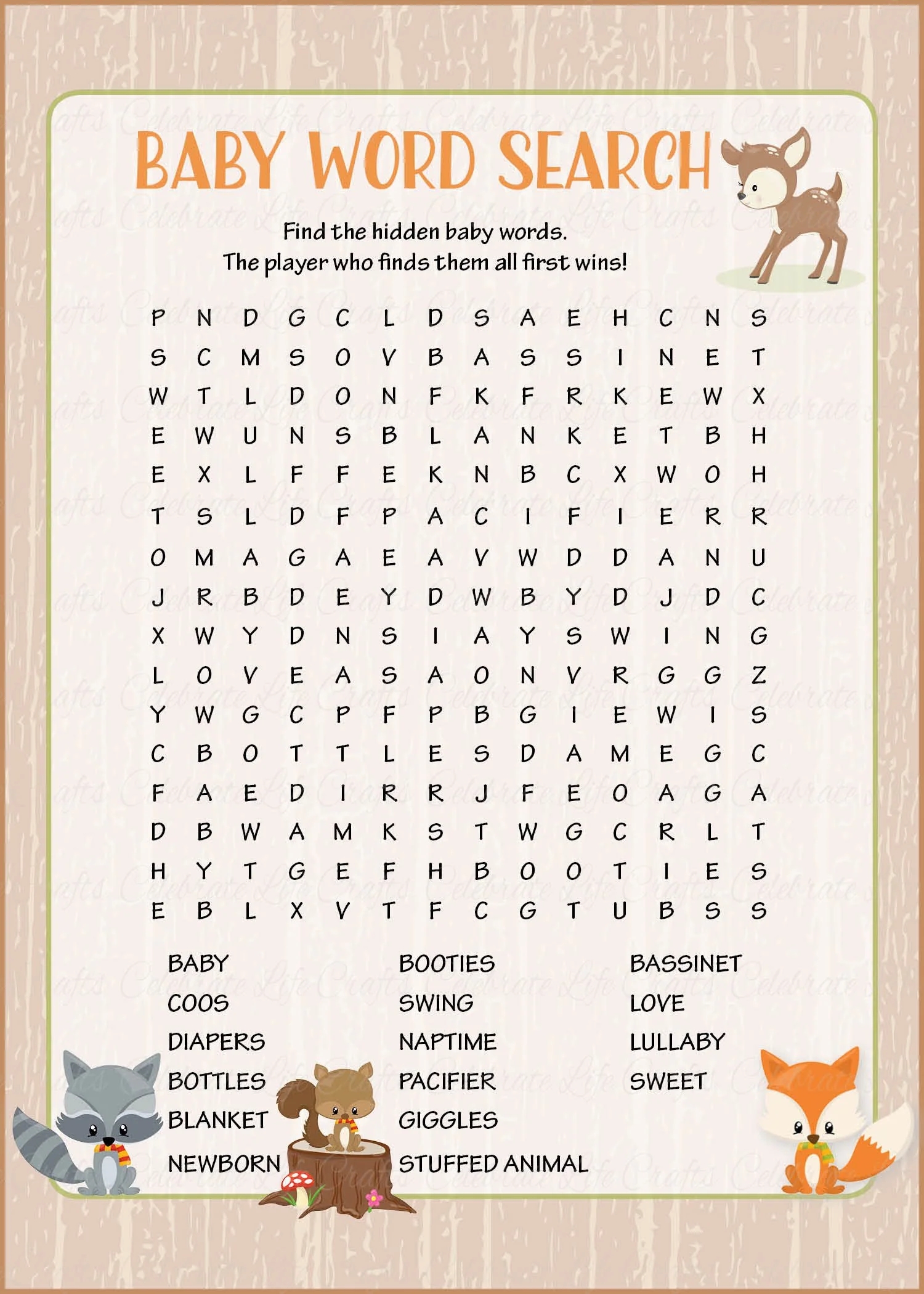 word search baby animals 2025 www longbikes