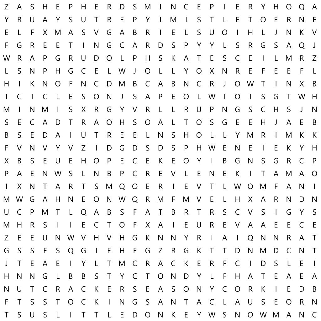 Word Search Challenge Clue Search Puzzles