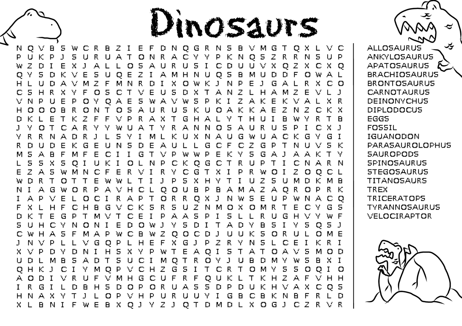 Free Printable Word Searches Difficult